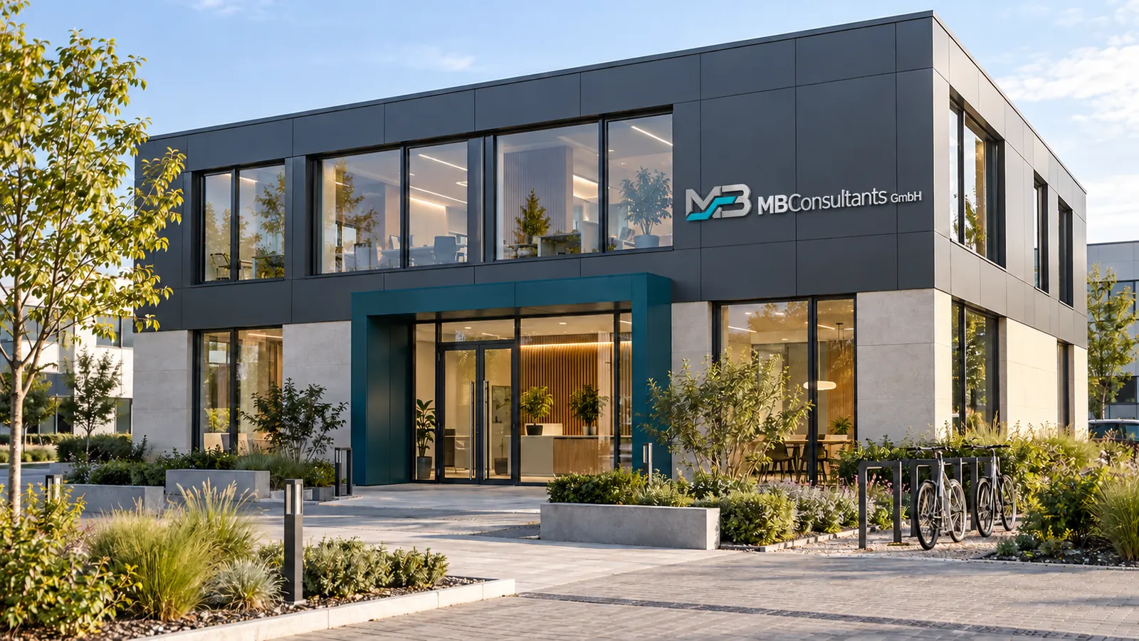 Bürogebäude der MBConsultants GmbH in Mannheim