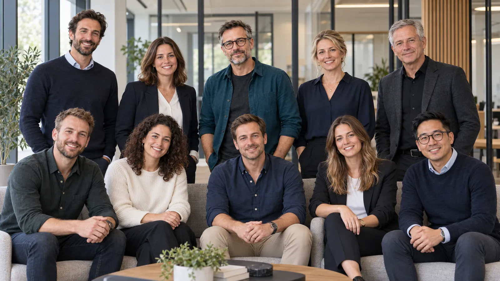 Das Team von MBConsultants im Büro in Mannheim